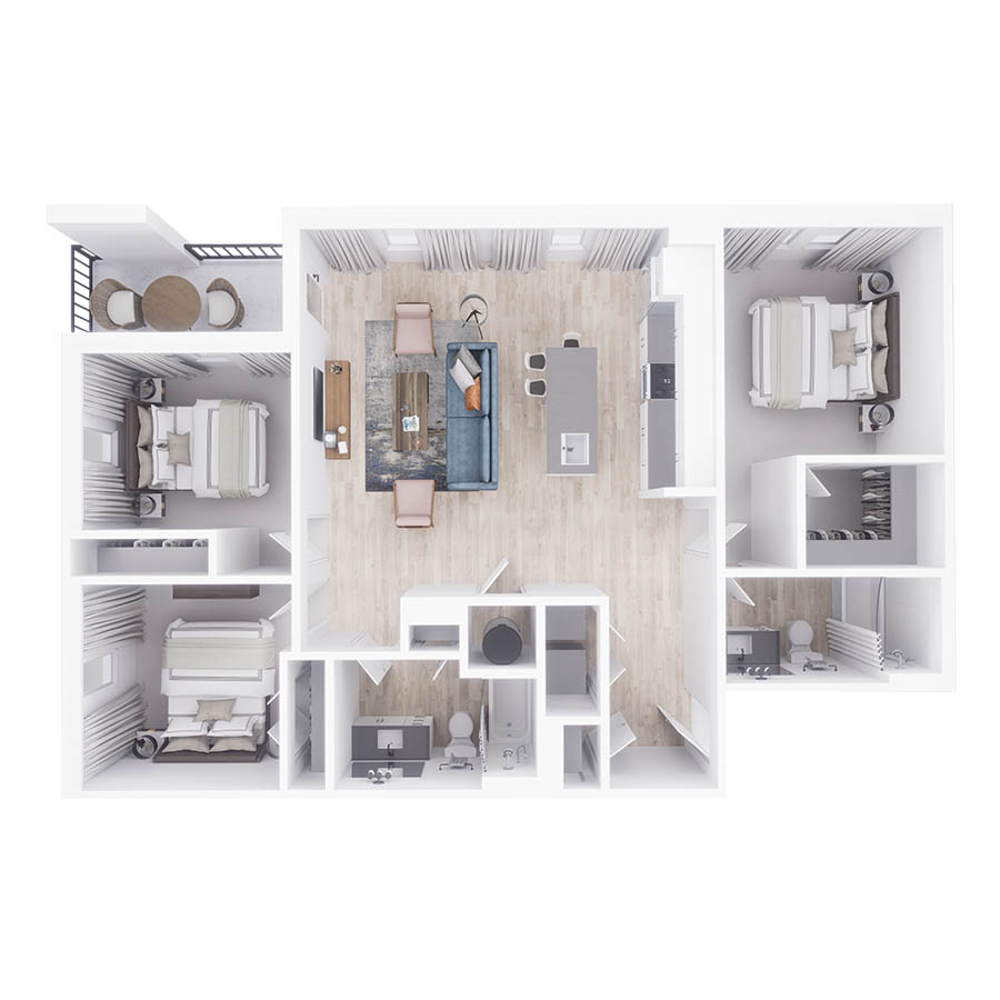 C1 floor plan