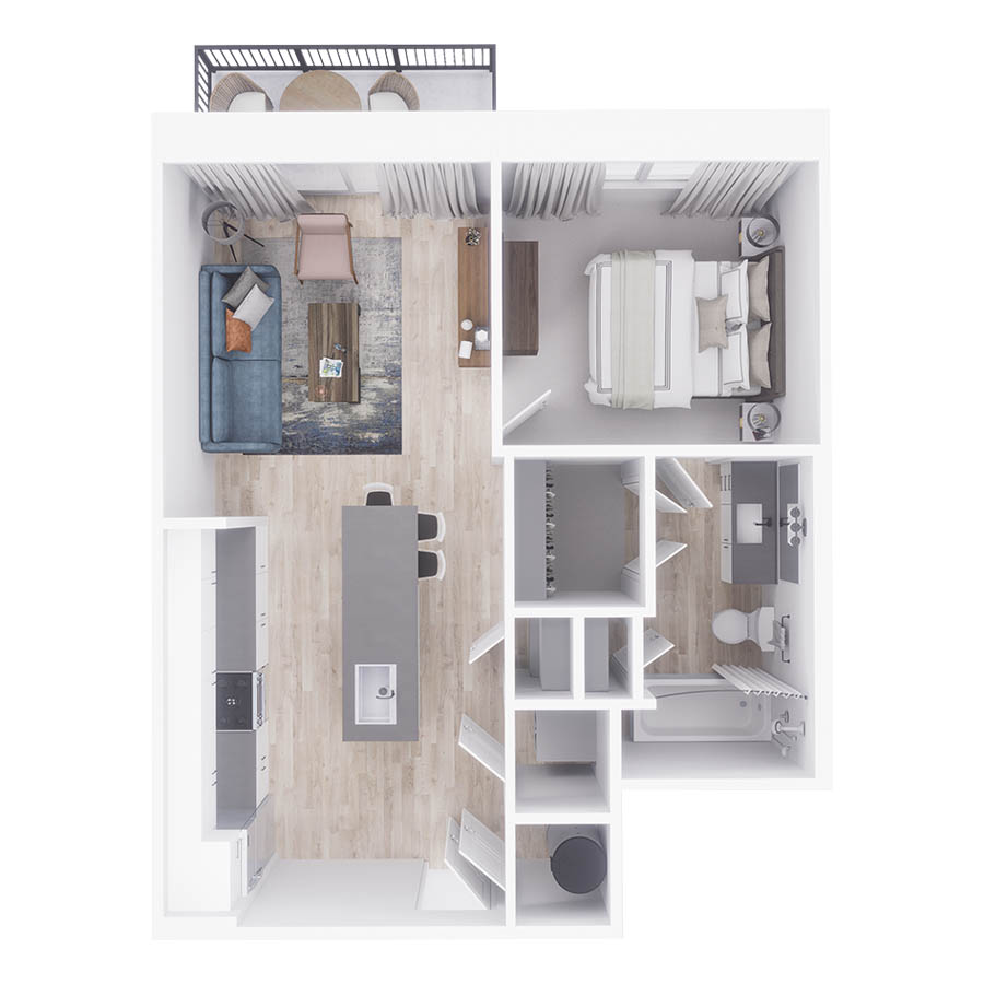 A1 floor plan