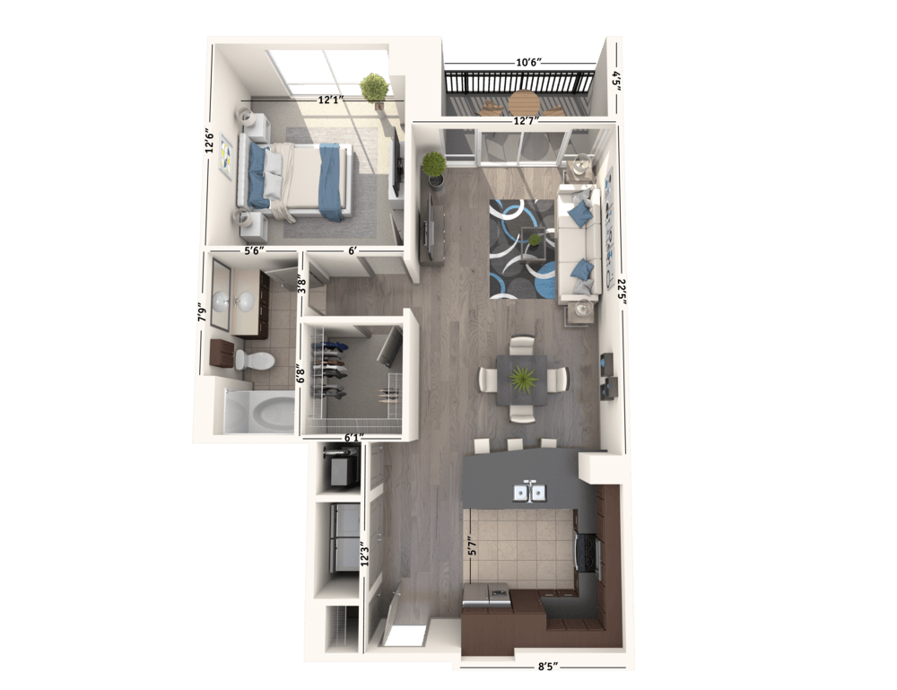 A1A floor plan