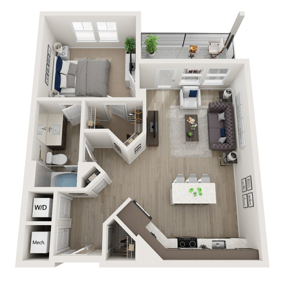 A1 floor plan