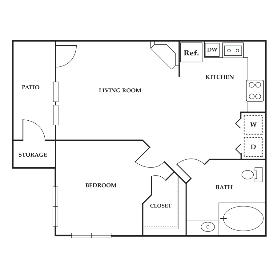 A1 floor plan