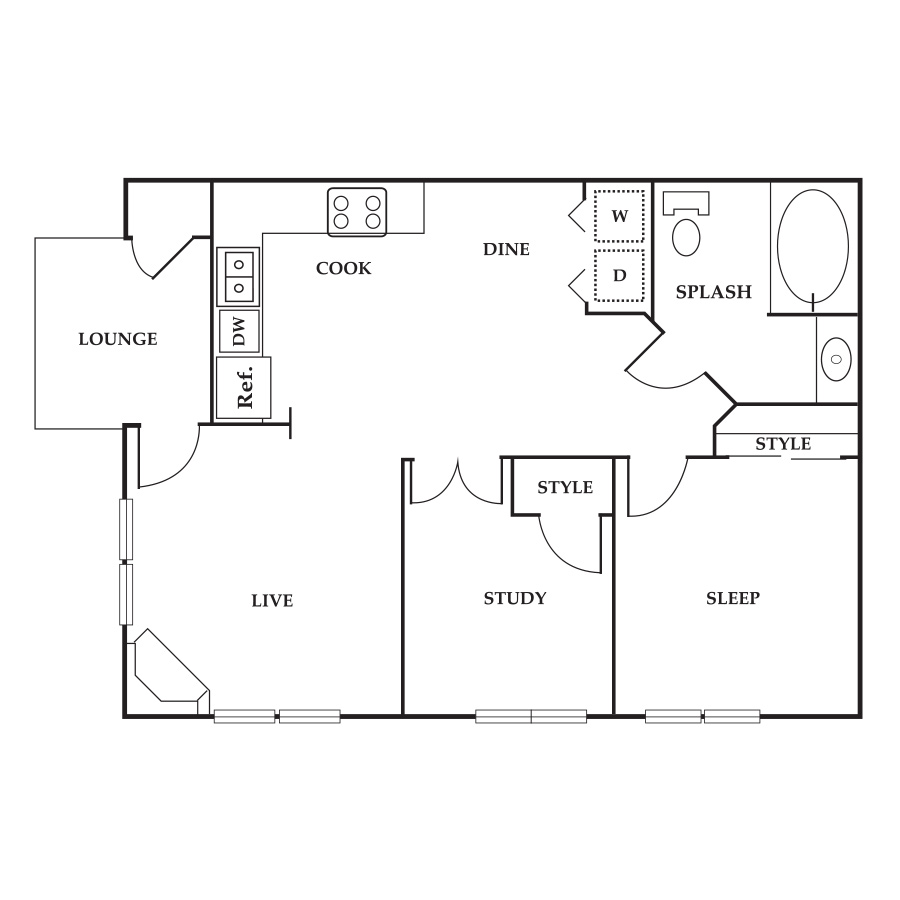 A3 floor plan