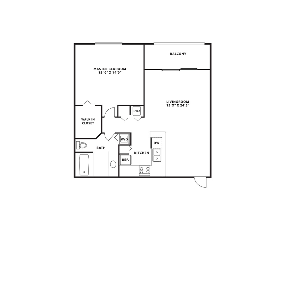 A1 floor plan