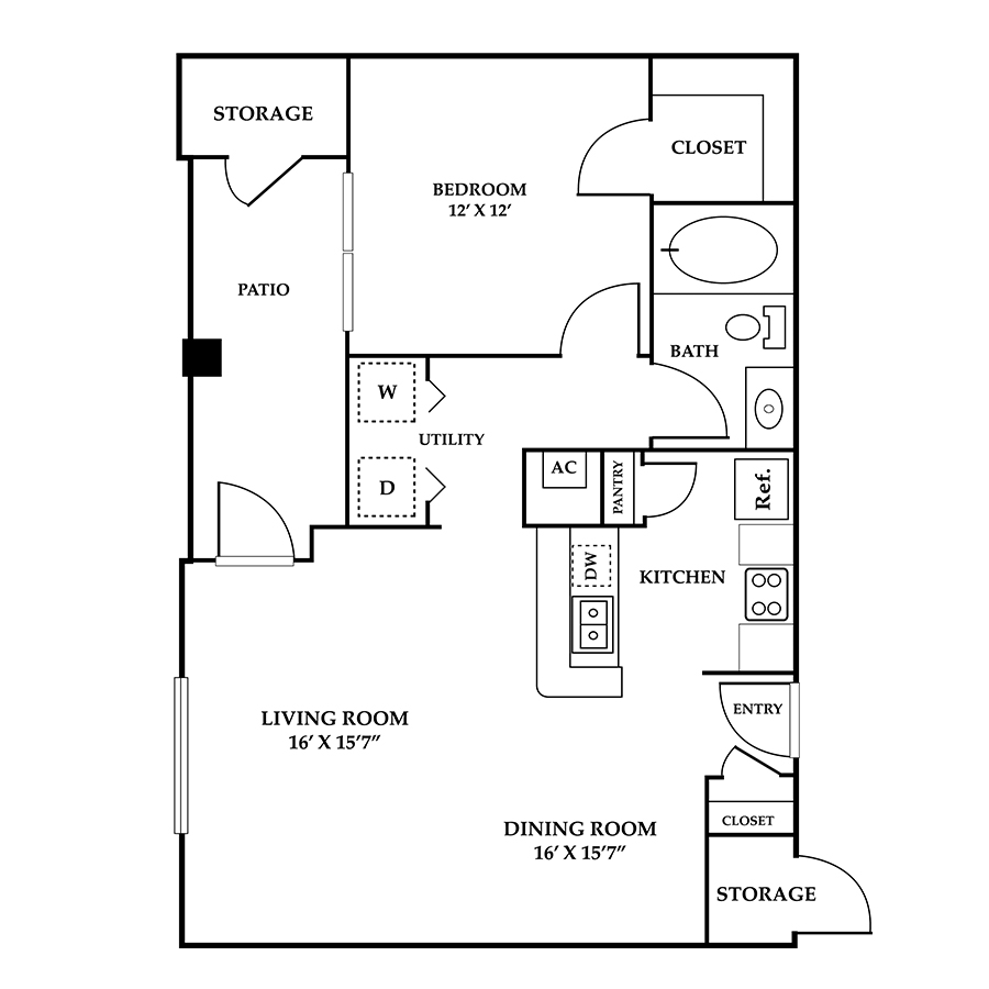 A2 - Verona floor plan