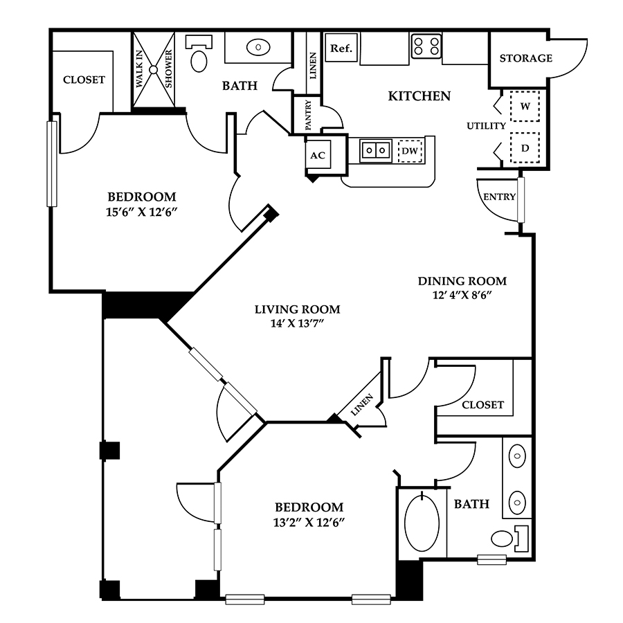 B3 - Florence floor plan
