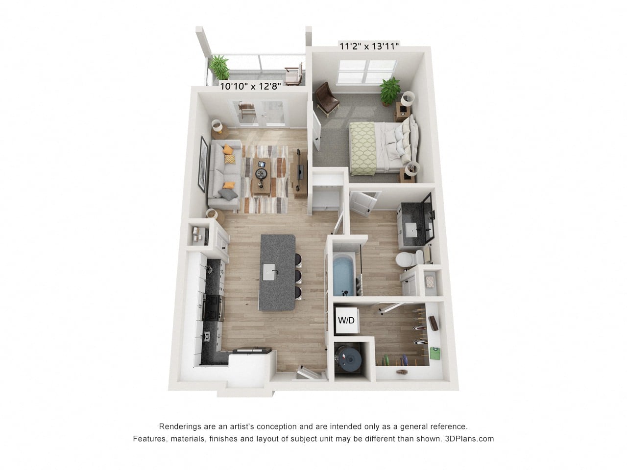 A2 floor plan