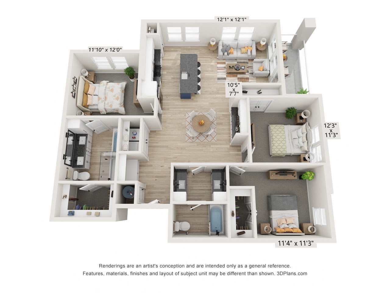 C1 floor plan