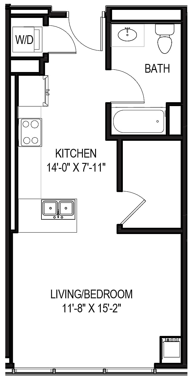 Studio-08 floor plan