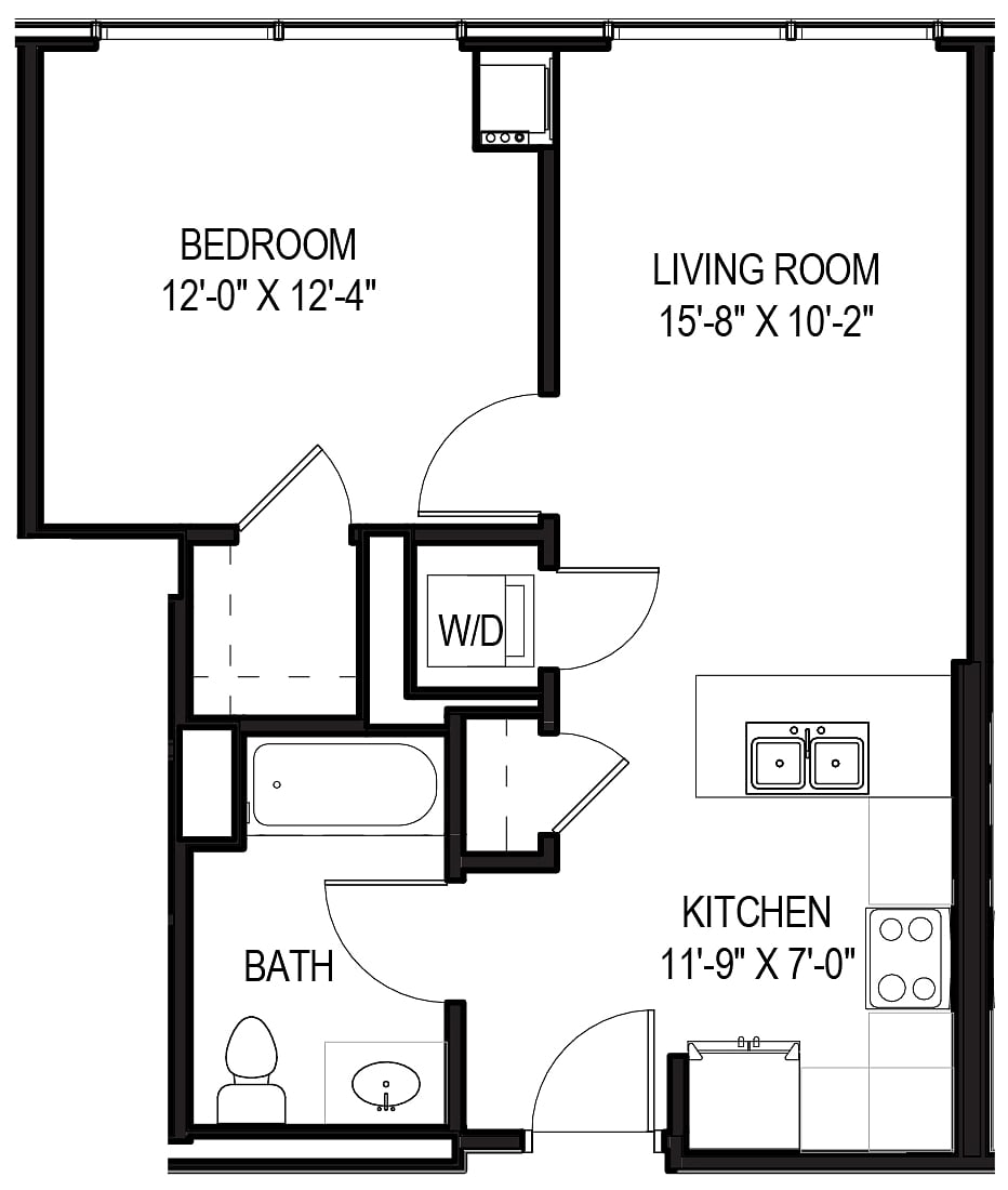 Unit 2003 floor plan
