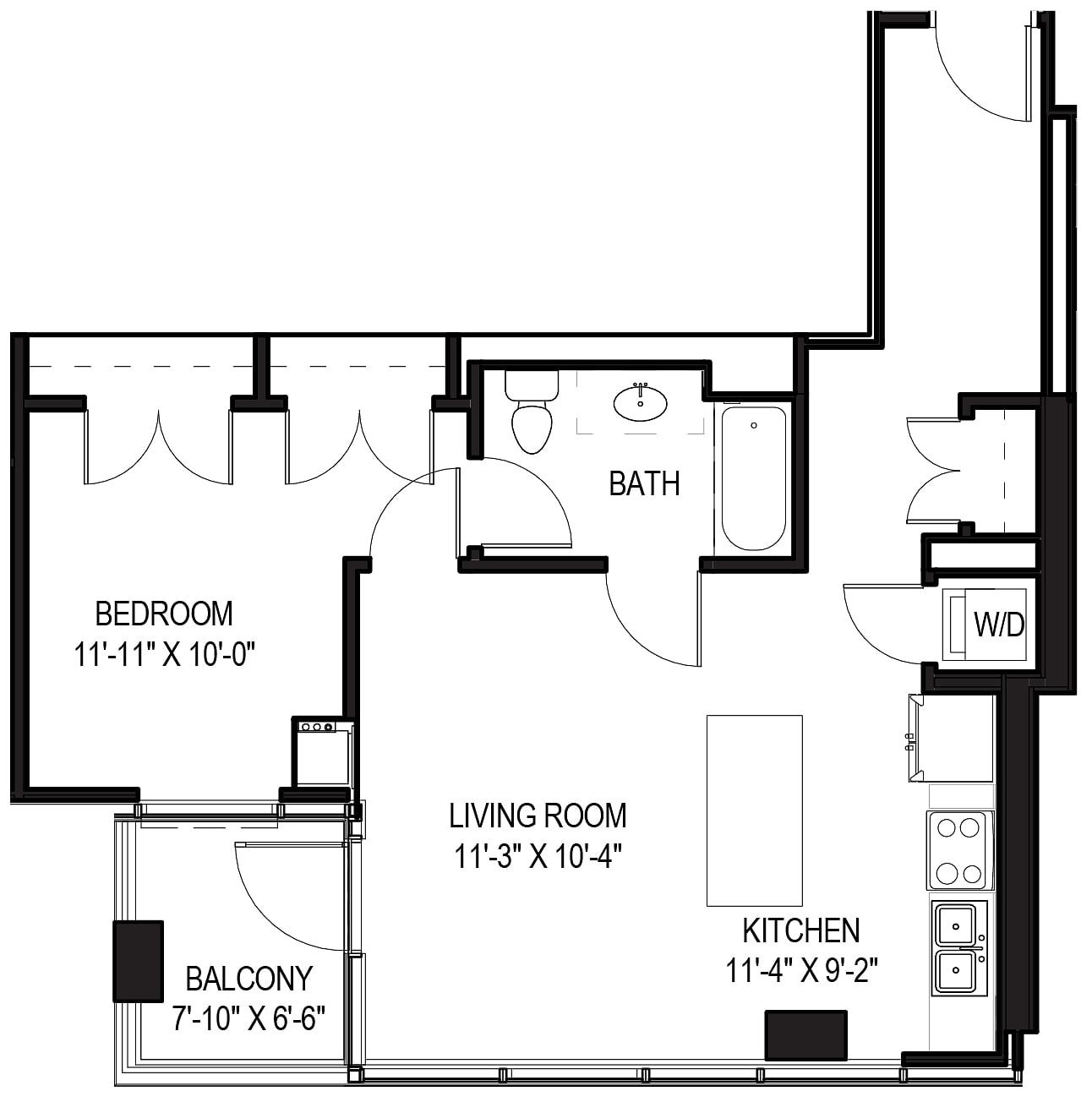 Unit 2612 floor plan