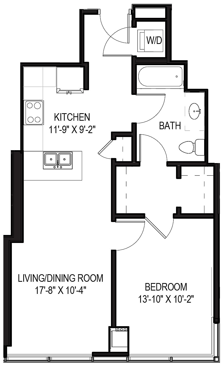 Unit 3211 floor plan