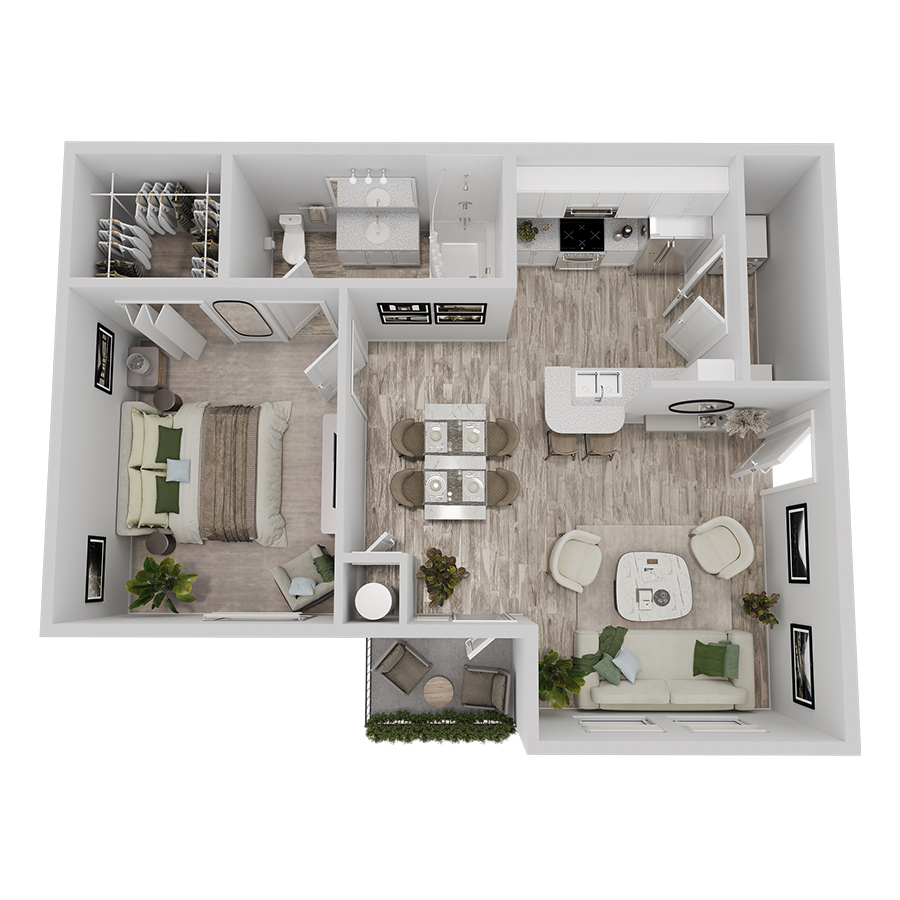 A1 floor plan