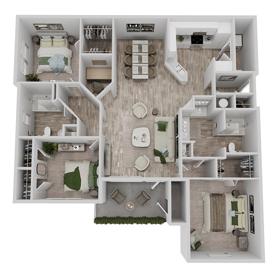 C1 floor plan