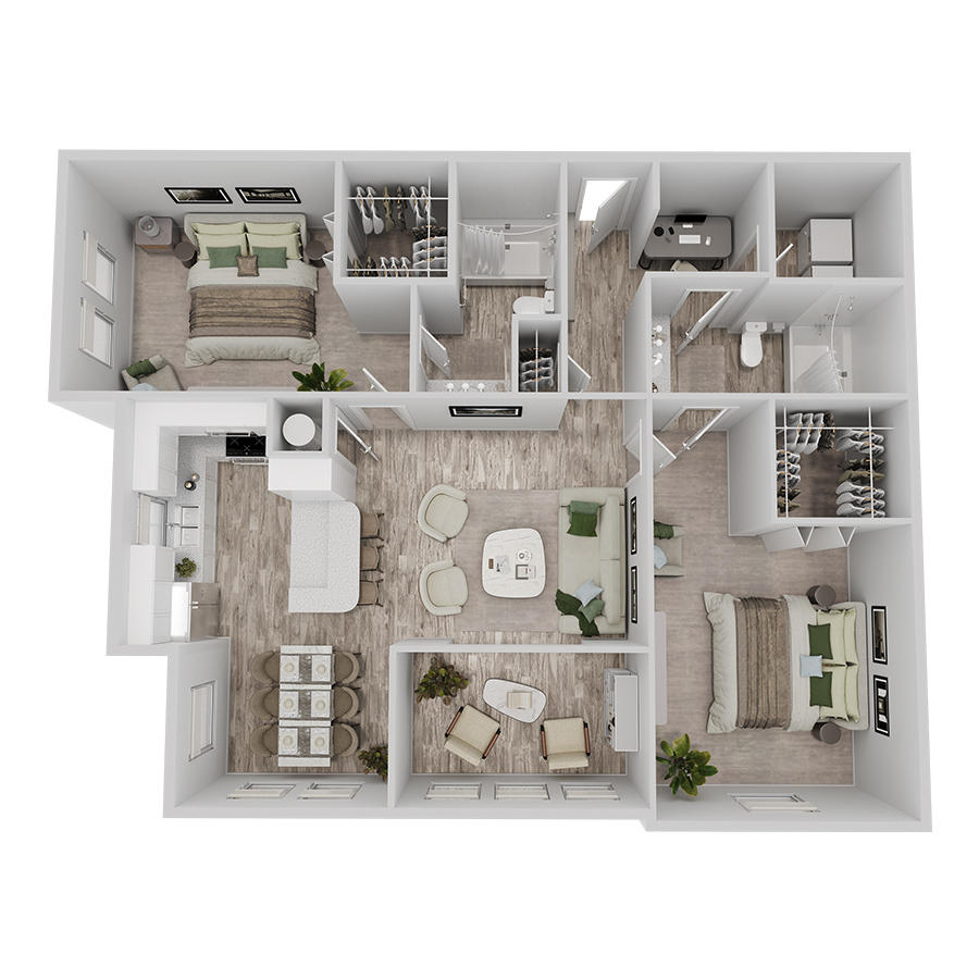 B2 floor plan