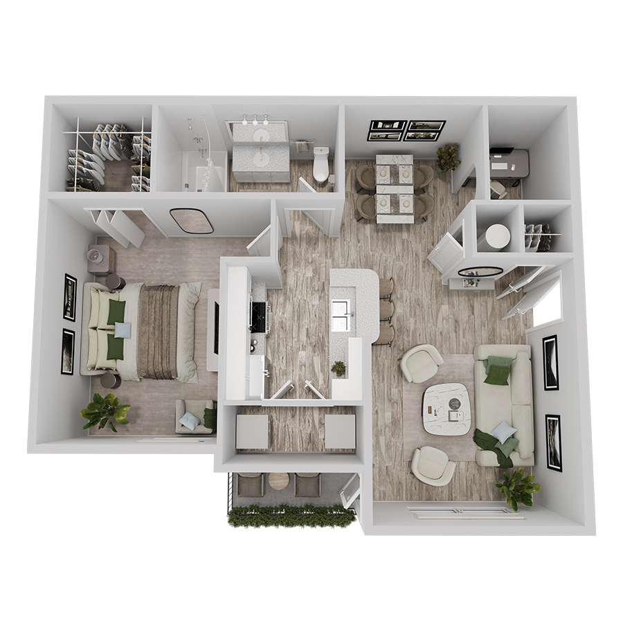 A2 floor plan