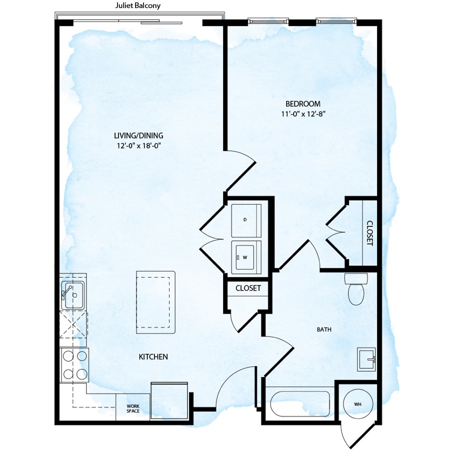 Cornerstone A2-HC floor plan