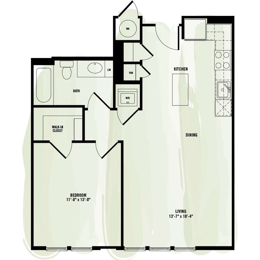 Brookland Works 1F floor plan
