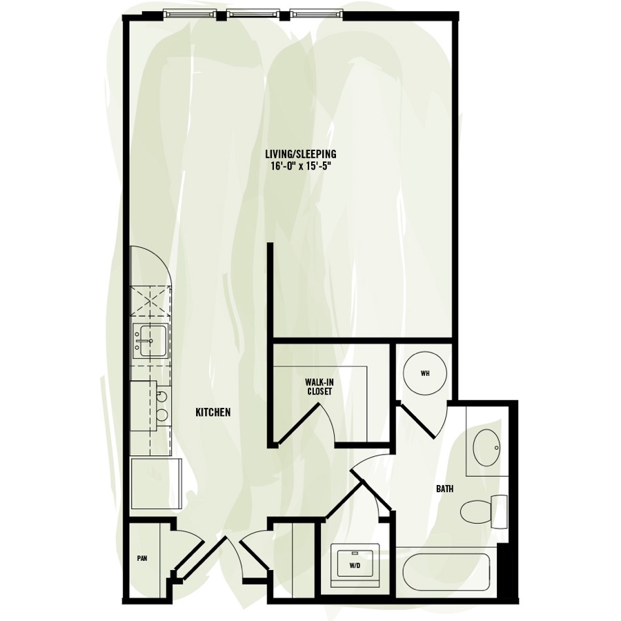 Brookland Works S1 floor plan