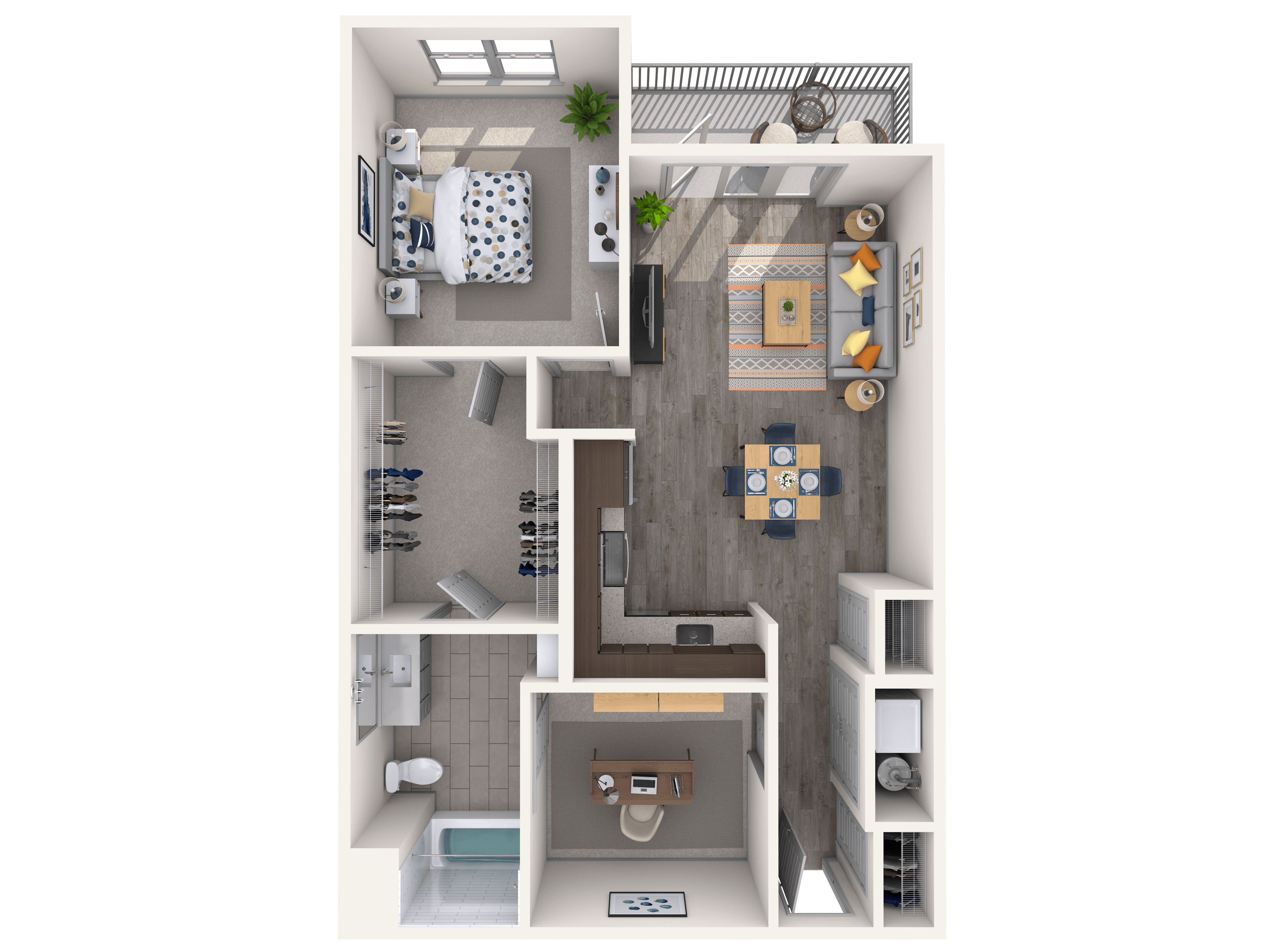 Denim floor plan