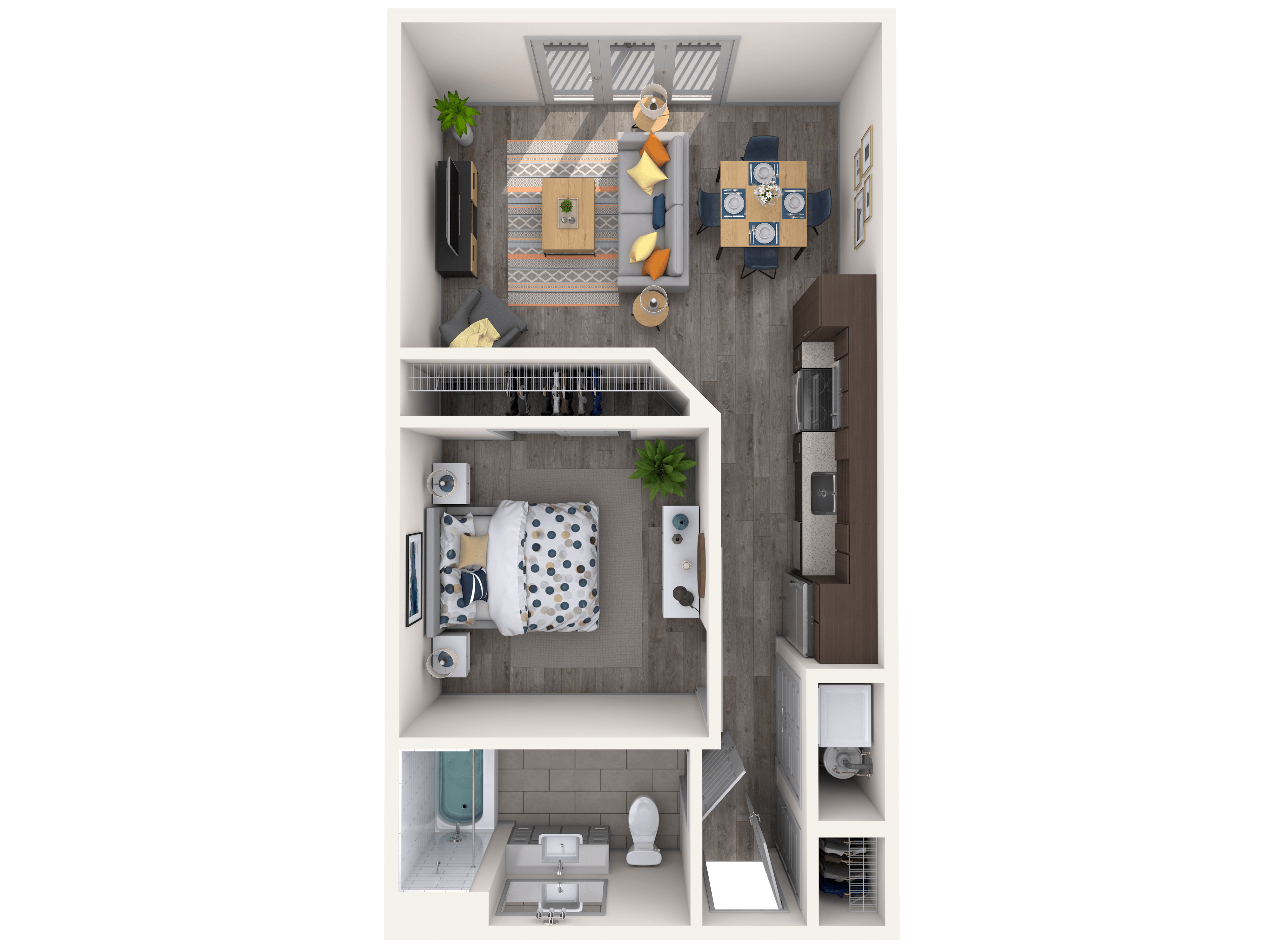 Boucle floor plan