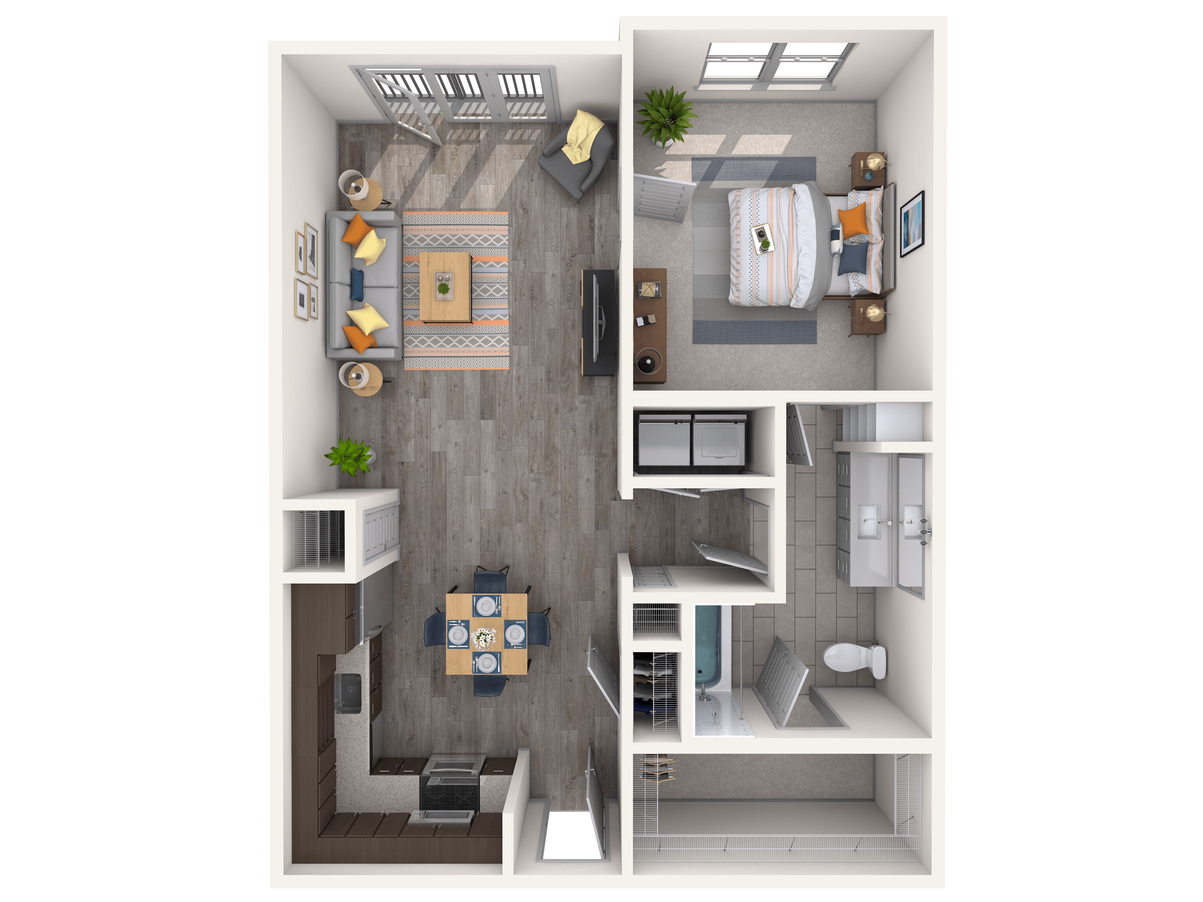 Canvas floor plan