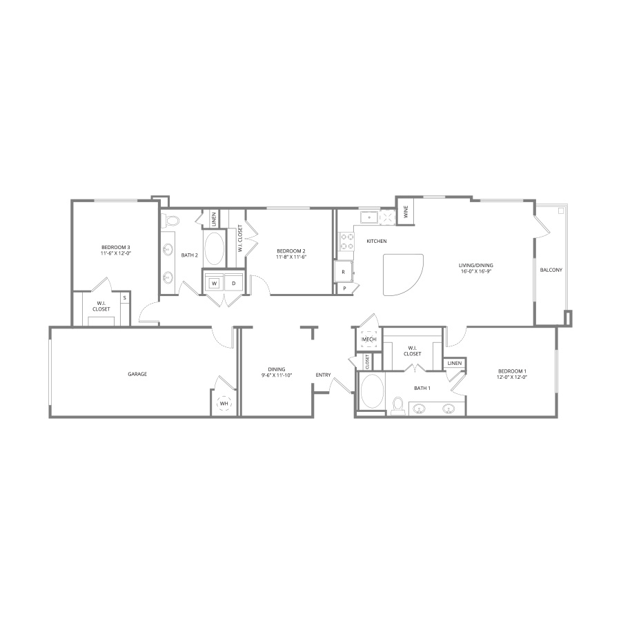 C2 floor plan