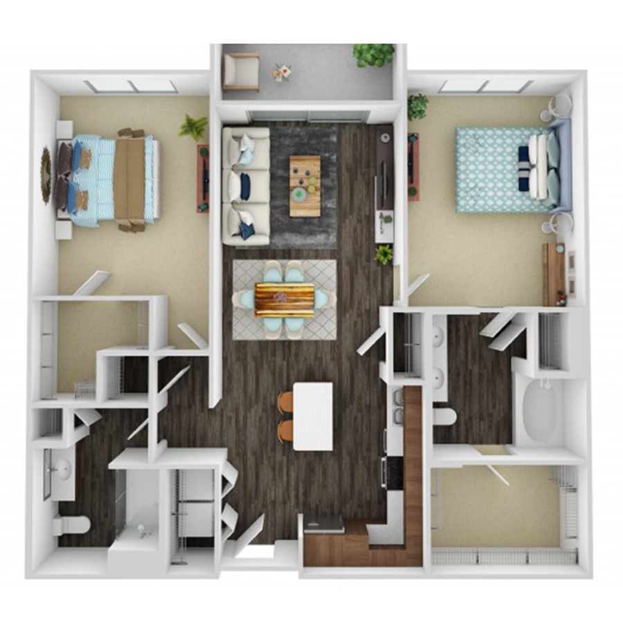 B2 floor plan