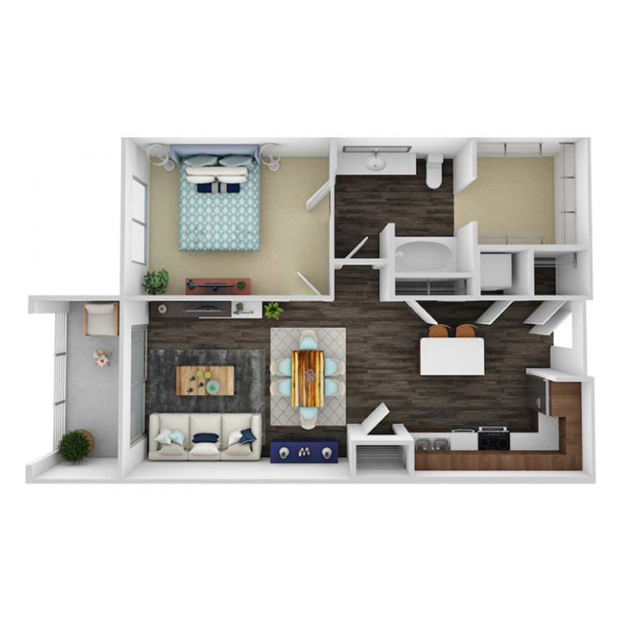 A1 floor plan