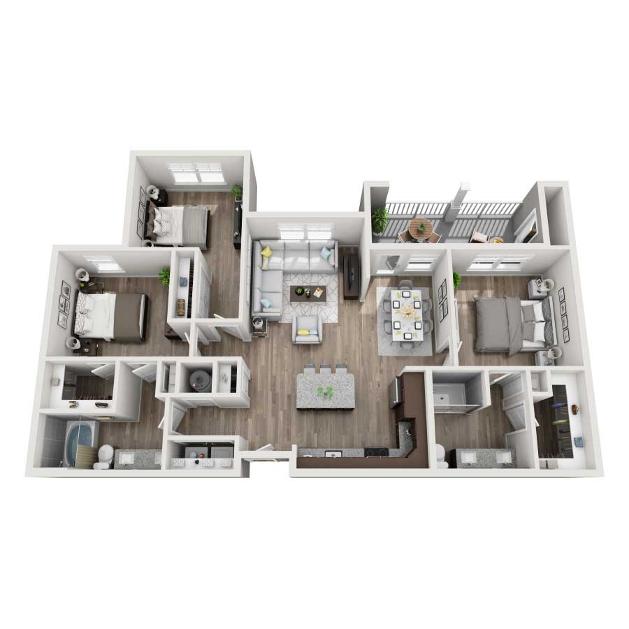C1 floor plan