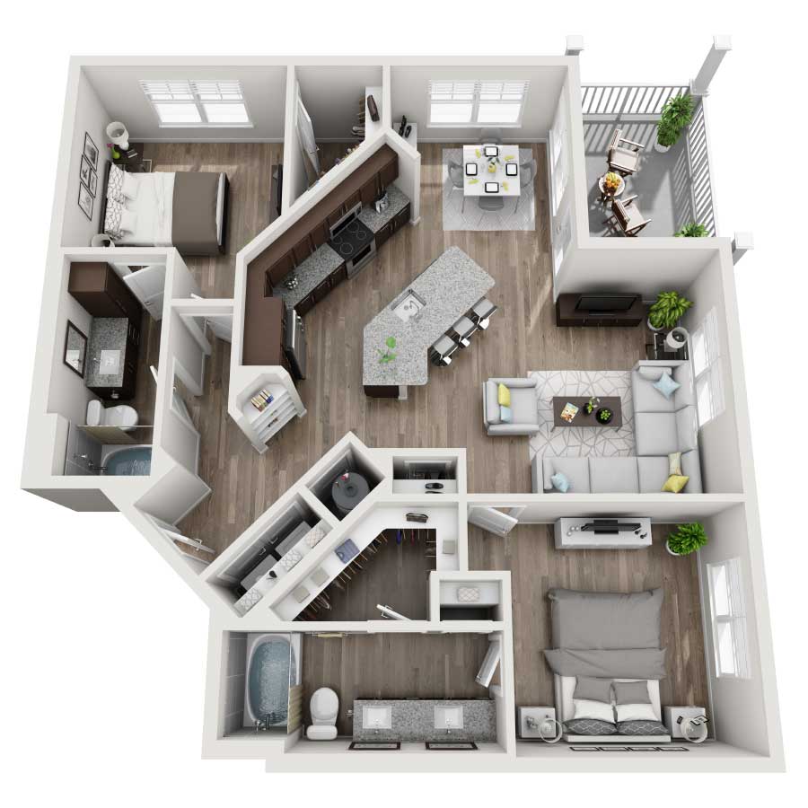 B2 floor plan