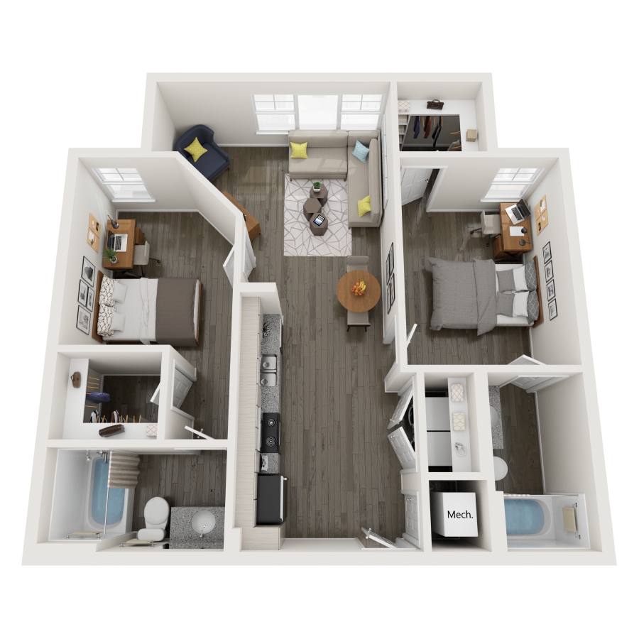 B4 floor plan