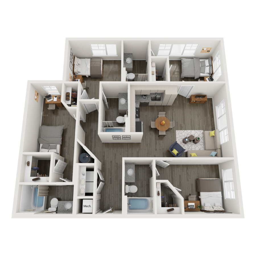 D1 floor plan