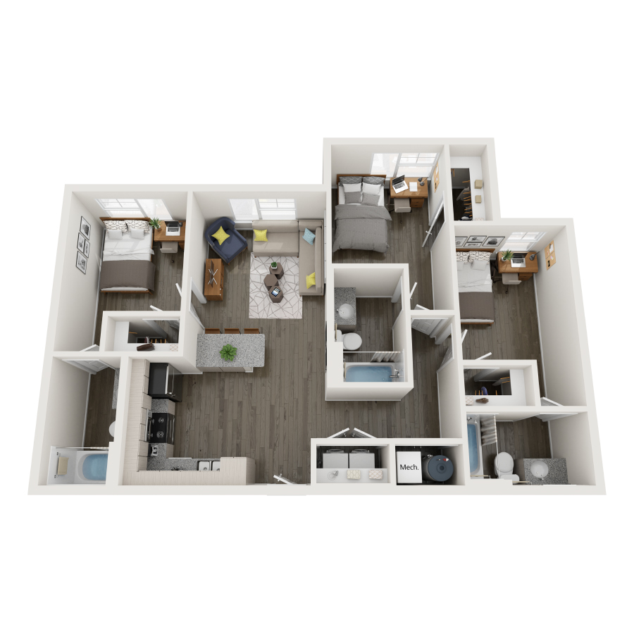 C1 floor plan