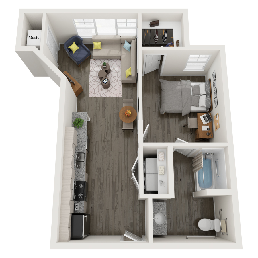A2 floor plan