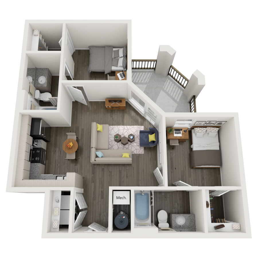 B3 floor plan