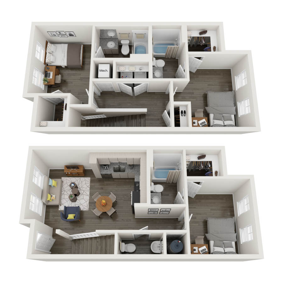 C3 TH floor plan