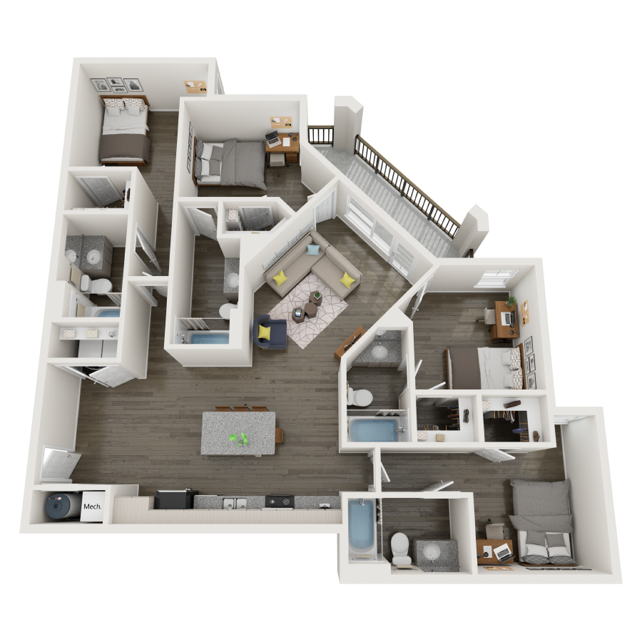 D3 floor plan