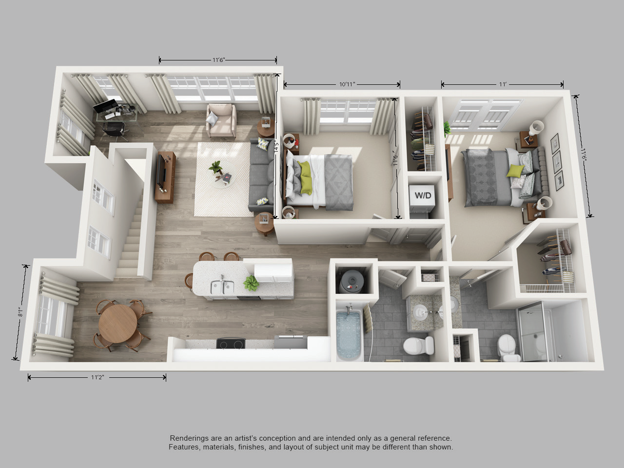 The Mews floor plan