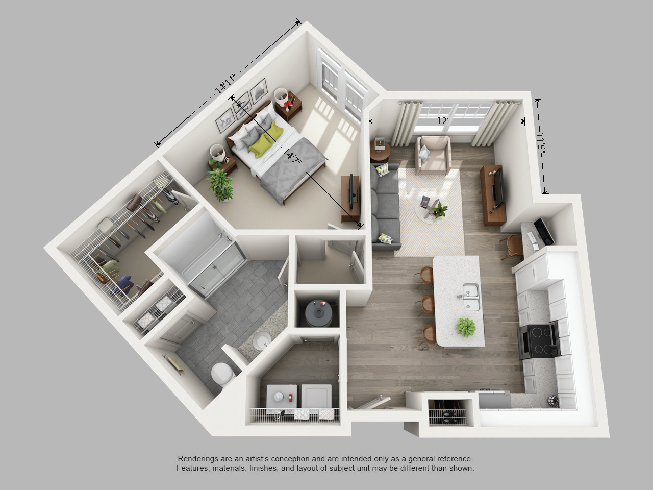 The Carillon floor plan