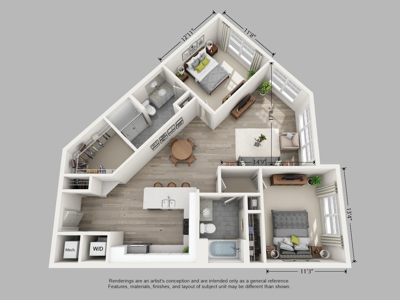 The Bryan floor plan