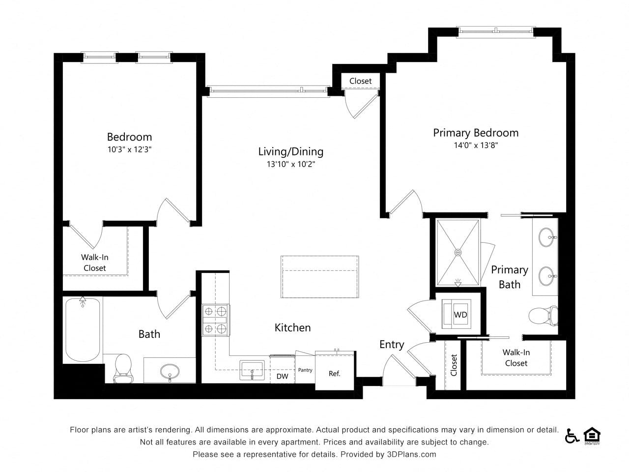 2C-1 floor plan