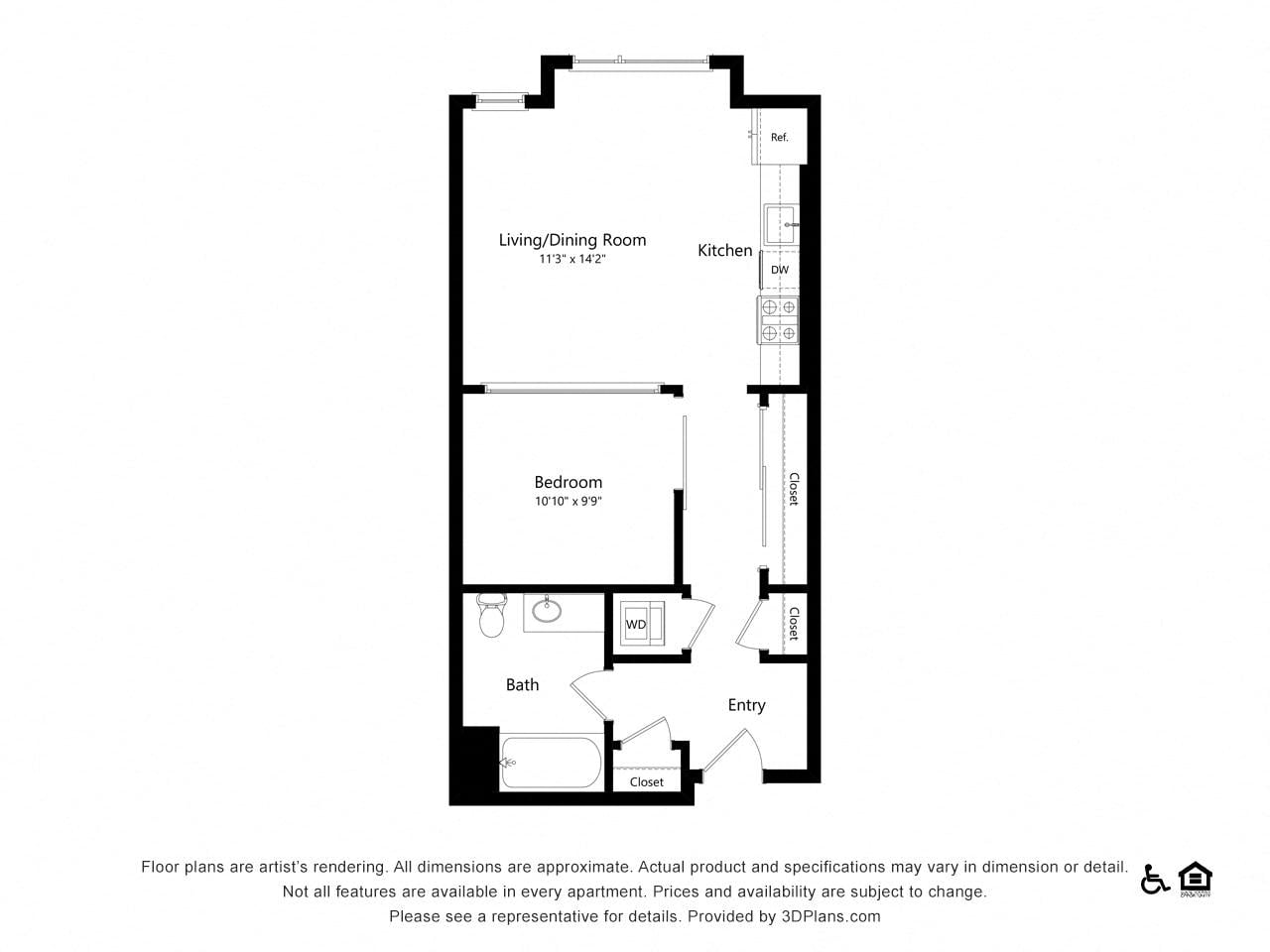 1C-2 floor plan
