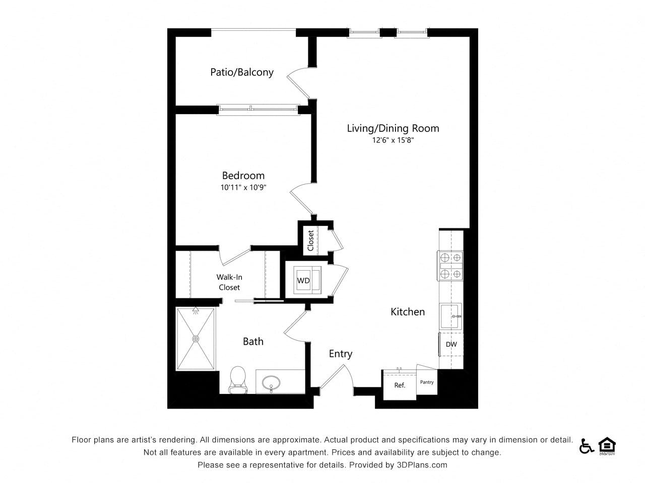 1A-1 floor plan