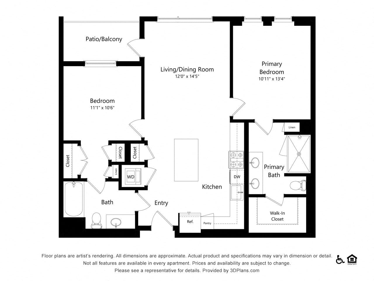 2A-1 floor plan