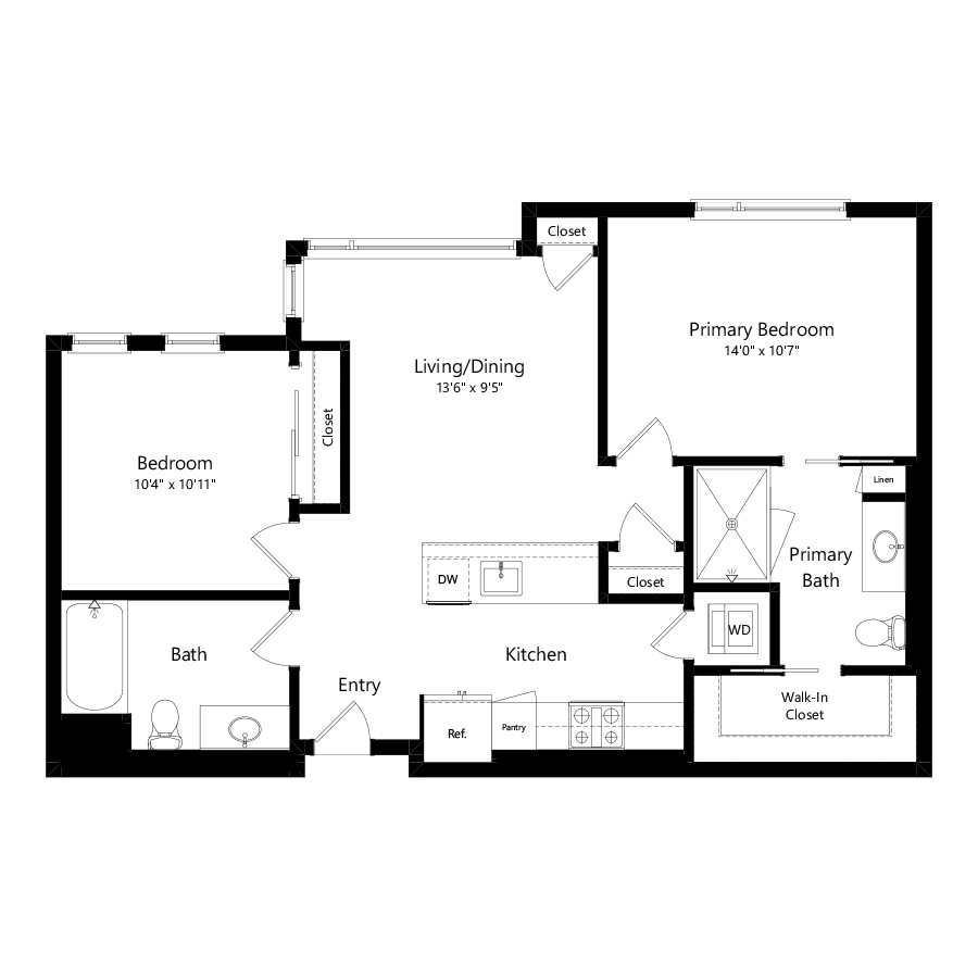 2C-7 floor plan