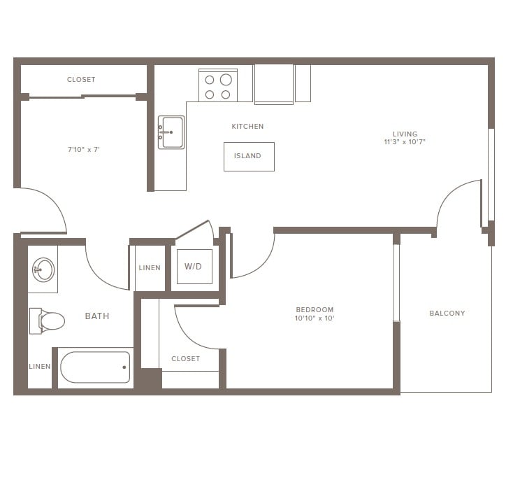 A1 floor plan