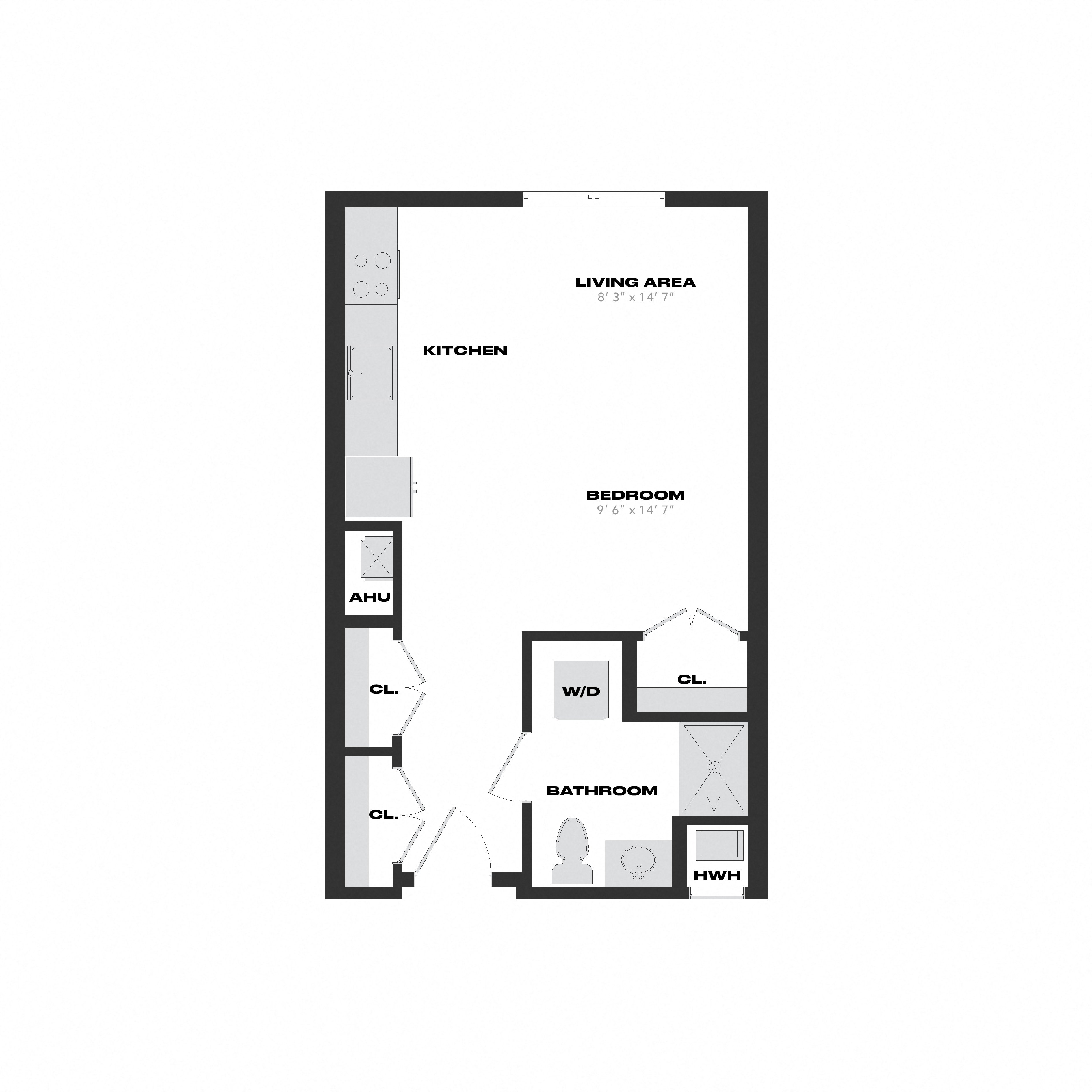 Studio-S1 floor plan