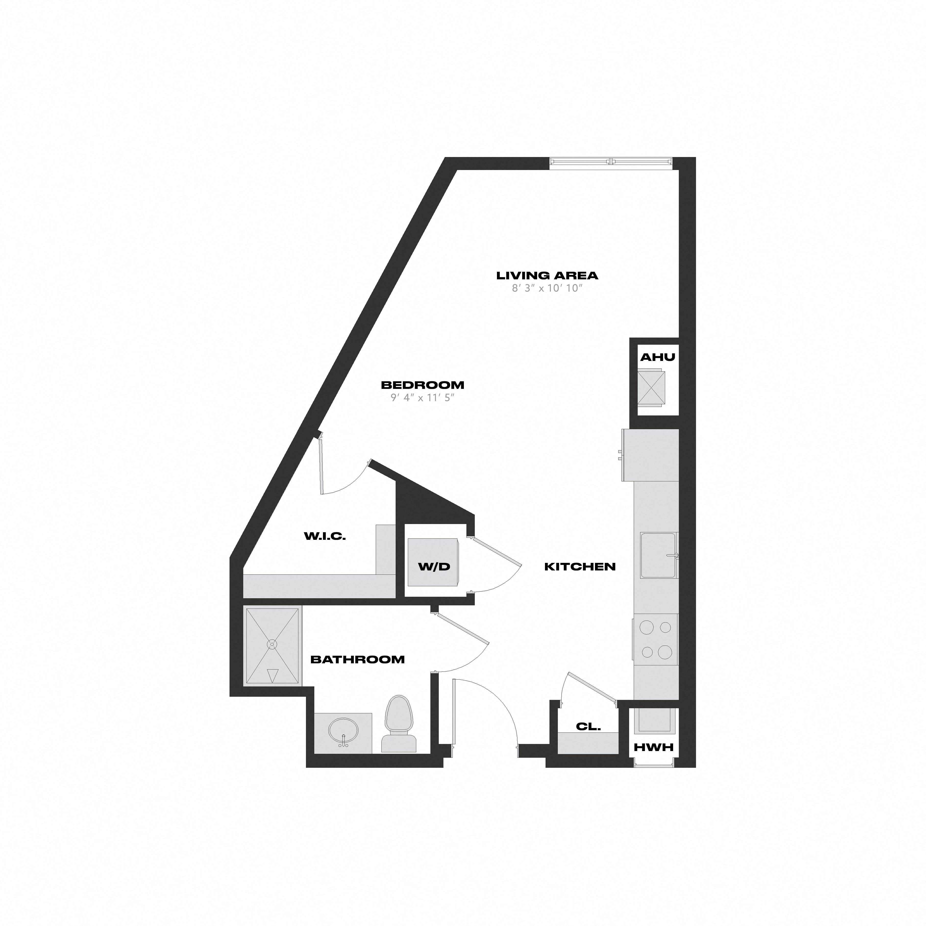 Studio-S2 floor plan