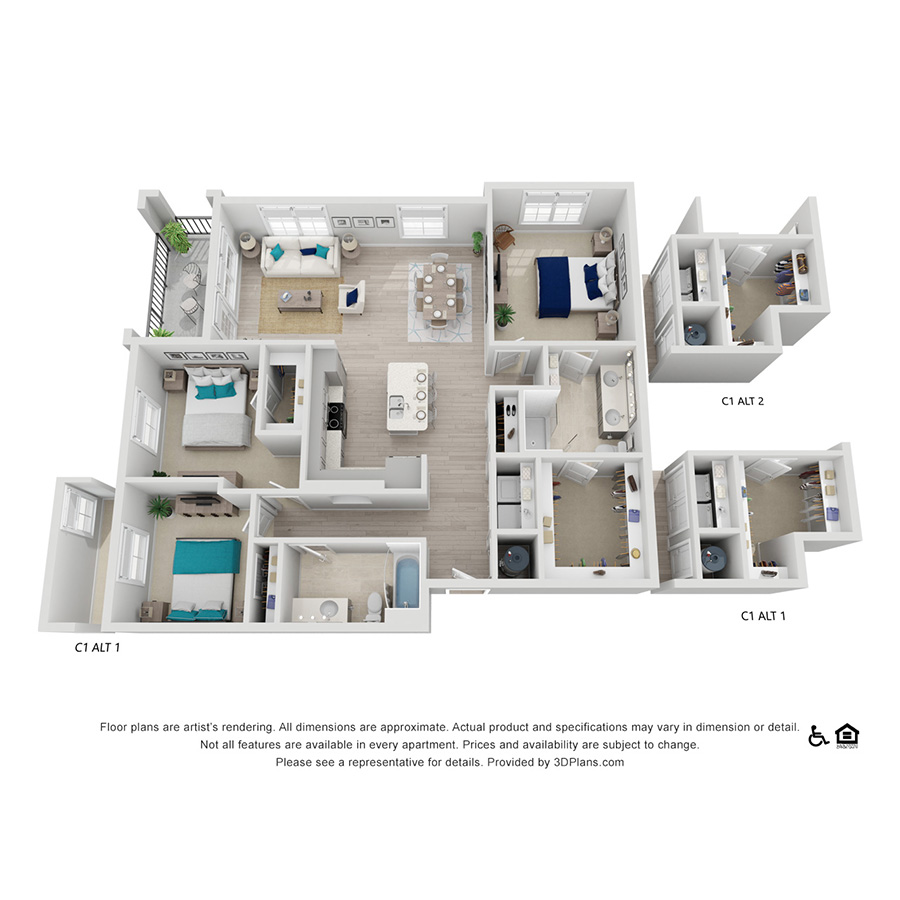 C1-C floor plan