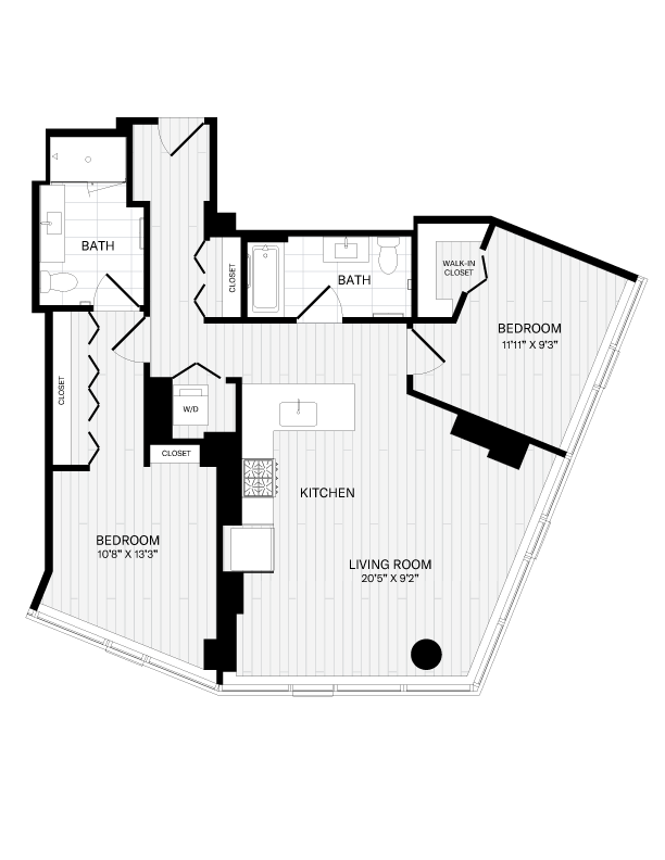 Unit 2219 floor plan